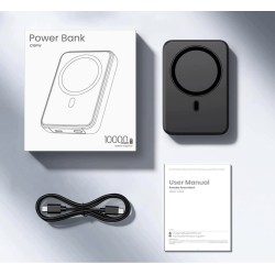 Outlet Powerbank Magsafe Addtop 10000 mAh do iPhone 12-17 USB C czarny