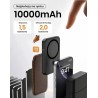 Outlet Powerbank Magsafe Addtop 10000 mAh do iPhone 12-17 USB C czarny