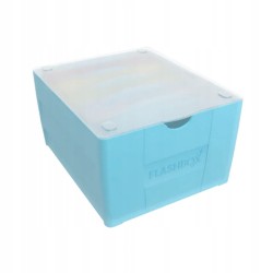 Outlet OXFORD FLASHBOX na 500 fiszek Flash 2.0 (7,5x12,5 cm) Pastelowy