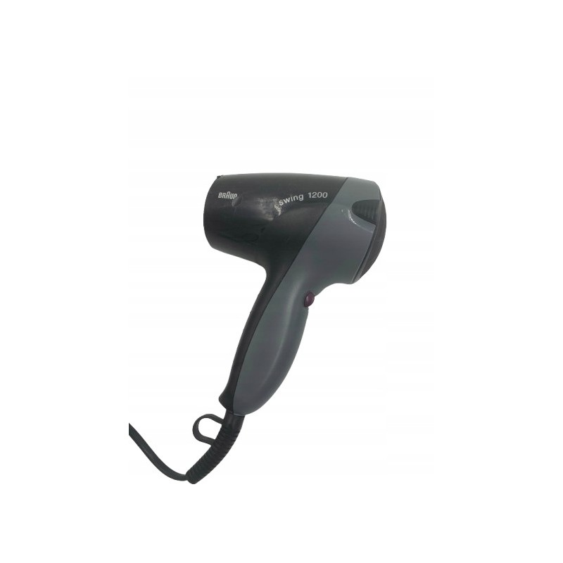 Outlet Suszarka turystyczna do włosów Braun SWING 1200 czarno-szary