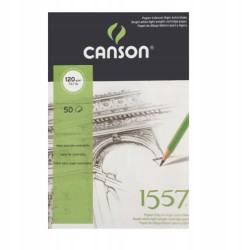 Outlet Szkicownik Canson A4 50 szt. 120/m2 Biały