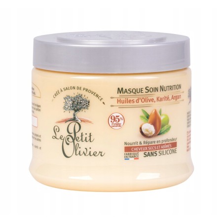 Le Petit Olive Shea & Argan Oils - Odżywcza Maska do Włosów 330 ml