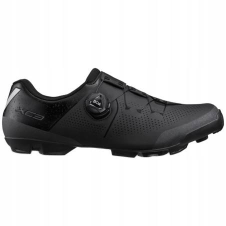 Outlet Shimano Buty rowerowe do jazdy terenowej SH-XC302 męskie czarne 46