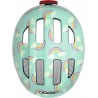 Outlet Kask rowerowy dziecięcy Abus Smiley 3.0 LED Blue Rainbow M 50-55cm