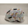 Outlet Kask rowerowy dziecięcy Abus Smiley 3.0 LED Blue Rainbow M 50-55cm