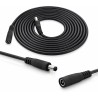 InLine kabel przedłużający DC dł. 5m 3,5x1,35mm męski żeński AWG18 czarny