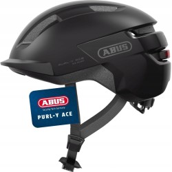 KASK ROWEROWY MIEJSKI ABUS PURL-Y ACE L 57-61CM VELVET BLACK CZARNY
