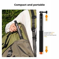 Outlet STATYW MONOPOD SELFIE STICK KIJEK K&F CONCEPT DO GO PRO CARBON 127CM