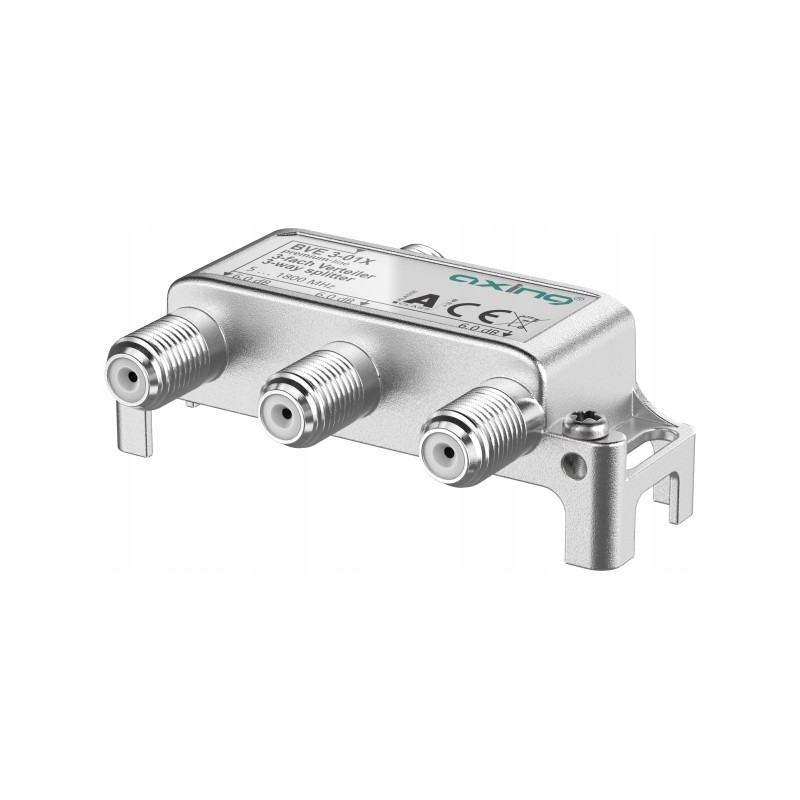 Outlet G9868 Rozdzielacz 3-drożny BVE 3-01X 6 dB 5-1800 MHz Typ 01 CE