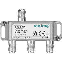 Outlet G9868 Rozdzielacz 3-drożny BVE 3-01X 6 dB 5-1800 MHz Typ 01 CE