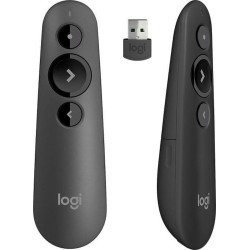Outlet Pilot laserowy Logitech R500s grafitowy bezprzewodowy USB 2,4GHz