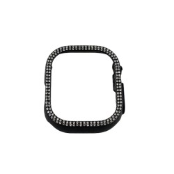Outlet Etui z czarnymi cyrkoniami do Apple Watch Ultra 3/2 49 mm