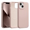 Outlet UCASONG Magnetyczne silikonowe etui do iPhone'a 13/14 różowe