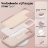 Outlet UCASONG Magnetyczne silikonowe etui do iPhone'a 13/14 różowe