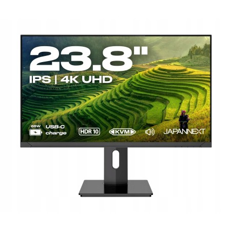 Outlet JAPANNEXT Monitor 23,8" IPS 4K UHD 3840 × 2160 60Hz 8 ms Czarny