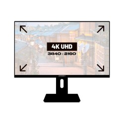 Outlet JAPANNEXT Monitor 23,8" IPS 4K UHD 3840 × 2160 60Hz 8 ms Czarny