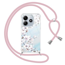 Outlet Yoedge etui z paskiem do Xiaomi Redmi Note 14 5G, przezroczyste w