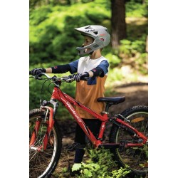 Kask rowerowy fullface Abus Youdrop FF Ti Silver S 48-55cm