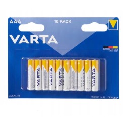 Outlet 10x Bateria alkaliczna Varta Industrial AAA (LR03)
