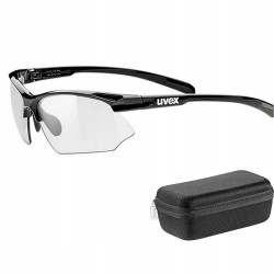 Outlet Okulary Uvex Sportstyle 802 V Small Czarne S1-S3 UV400