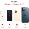 Outlet Etui Ownest kompatybilne z iPhone 12 Pro Max Etui 3D błyszczące OPIS