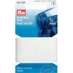 Outlet Prym - Prym Soft White szerokość 40 mm długość 1m taśma elastyczna