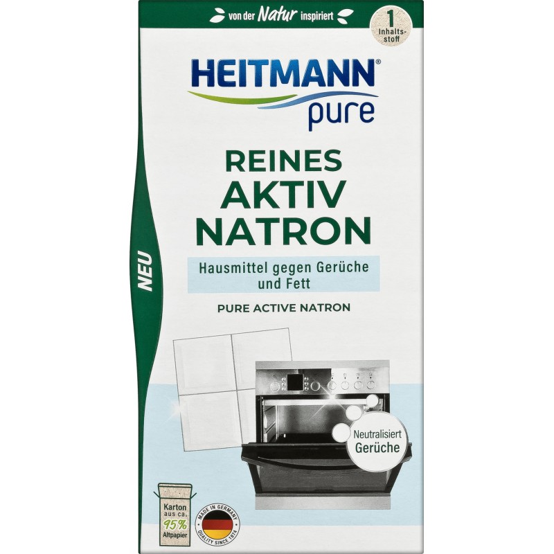 Outlet Heitmann Pure Natron aktywna soda czyszcząca 350g skuteczna Outlet Heitmann Pure Natron aktywna soda czyszcząca 350g skuteczna