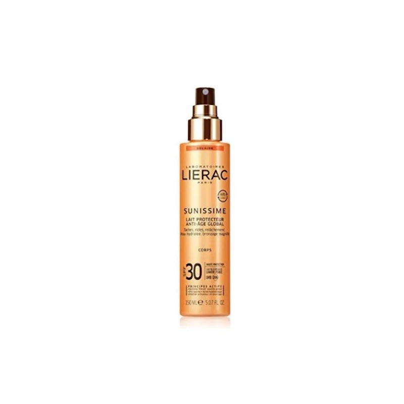 Outlet Lierac Zmiękczające mleczko do ciała SPF 30 Sunissime około 50ml Outlet Lierac Zmiękczające mleczko do ciała SPF 30 Sunissime około 50ml