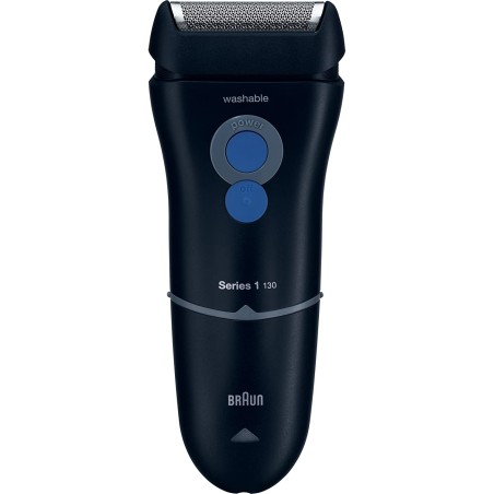 Outlet Golarka dla mężczyzn Braun 130 SERIES 1 czarny niebieski wodoodprona