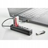 Outlet Wejsćie HUB USB NGS IHUB7 TINY ciemny czarny rozszerzenie portów USB