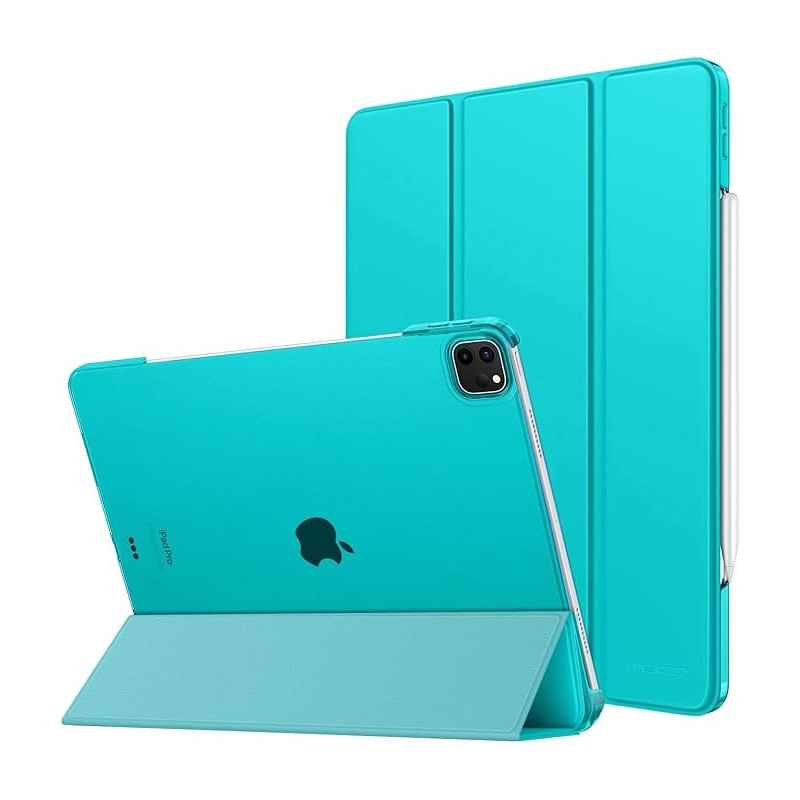 Outlet Etui MoKo na iPad 13 Inch z wbudowaną wygodną podtsawką turkusowy