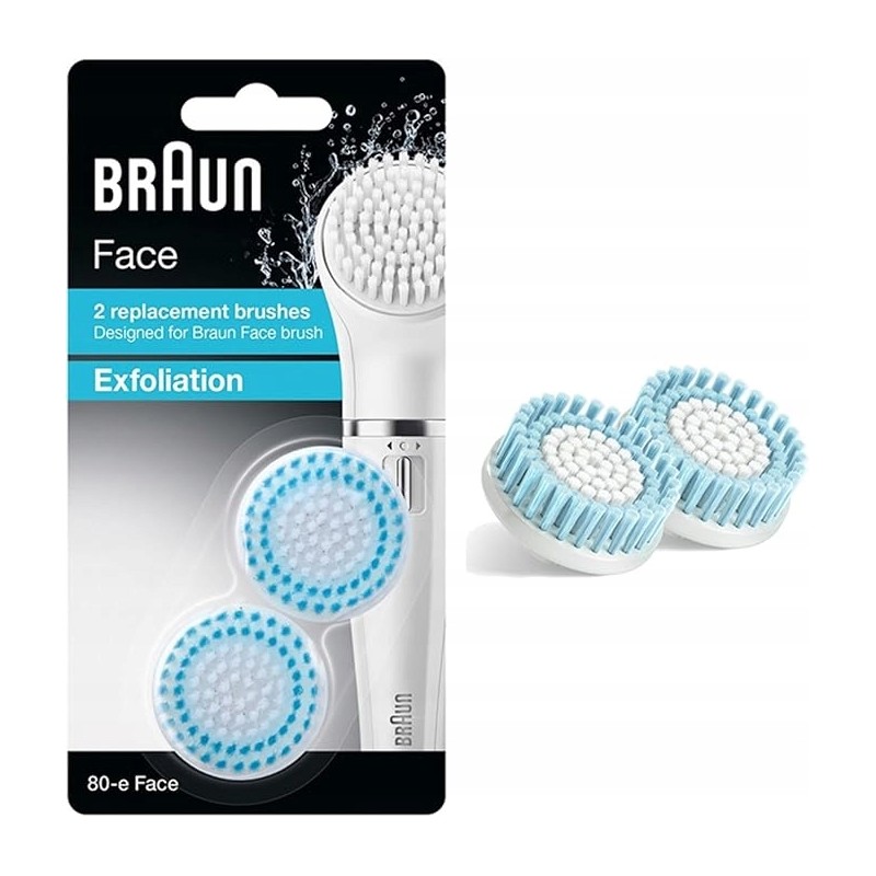 Outlet zestaw Braun 2szt. szczoteczek do maszynki Braun Face część zamienna Outlet zestaw Braun 2szt. szczoteczek do maszynki Braun Face część zamienna