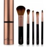 Outlet ZESTAW TRAVEL SET LUVIA PĘDZLI DO MAKIJAŻU kawowy kolor 5szt. makeup
