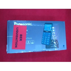 Outlet Telefon komórkowy Panasonic KX-TU155 64MB 2G niebieski dla seniorów