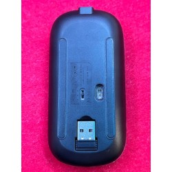 Outlet VINMOOOG MYSZKA BEZPRZEWODOWA CZARNA 108625 kompaktowy rozmiar RGB