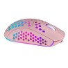 USZKODZONY Myszka do gier różowa dla kobiet RGB wireless MarsGaming MMW3P