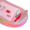 USZKODZONY Myszka do gier różowa dla kobiet RGB wireless MarsGaming MMW3P