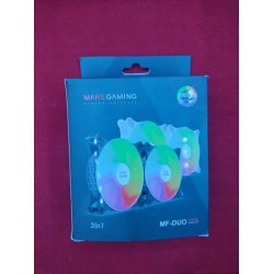 Outlet Wentylator Mars Gaming 120 x 120 mm MFDUO oświetlane ARGB MFDUO OPIS