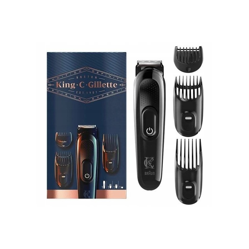 Outlet Maszynka do strzyżenia Gillette King C. max 50 min czasu pracy