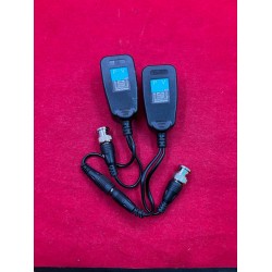Para pasywnych transceiverów CCTV BNC video balun zasilający konwerter RJ45