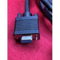Aisens kabel SVGA z Ferrit HDB15/żeński 3 m do monitorów/telewizorów