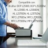 Outlet Dwupak Tonerów do drukarki Brother TN2420 z czipem czarne 3000 stron