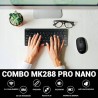 Outlet UNYKAch Zestaw bezprzewodowy Combo MK288 PRO klawiatura mysz ES OPIS