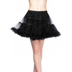 LEG AVENUE Petticoat czarny kostium damski karnawał rozmiar (EUR 36-40)