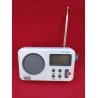 Outlet Radio sieciowe AM, FM NK NK-AB1904-FM białe z wyciąganą antenką LCD