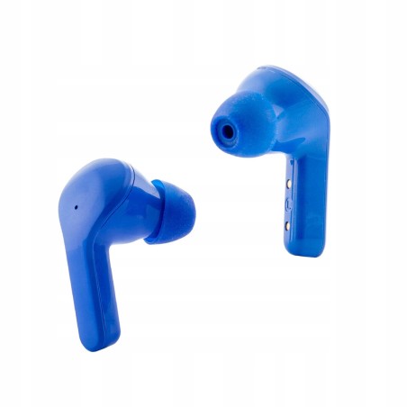 Outlet Słuchawki bezprzewodowe z etui ładującym Blue InnovaGoods niebieskie