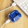 Outlet Słuchawki bezprzewodowe z etui ładującym Blue InnovaGoods niebieskie