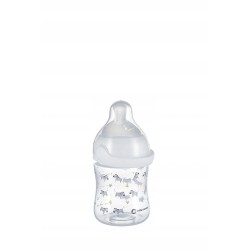 Butelka silikonowa 150 ml Bebe Comfort 0m+ zebra BPA FREE CE