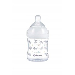Butelka silikonowa 150 ml Bebe Comfort 0m+ zebra BPA FREE CE