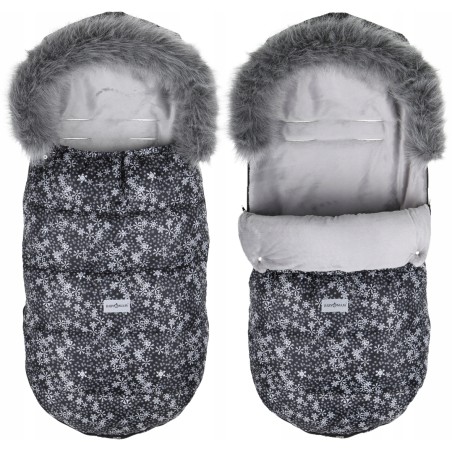 OPIS ŚPIWOREK DO WÓZKA SANEK NA ZIMĘ MAXI 114cm OCIEPLONY BABYMAM PREMIUM